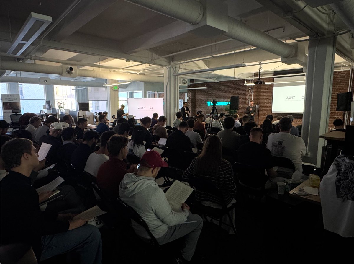 cruujon's tweet photo. We wrapped up @Colosseum Accelerator Cohort 5.

Here’s what we actually got from them firsthand, from before the accelerator ～ after Demo Day.

Before Colosseum: 
Flovia @Flovia402 started as a new company at the Colosseum Hackathon back in April.

We had a 1-month sprint, sharing progress every week, which really helped create the urgency to ship smth every single day.

Even tho we ended up winning, I’d say the sprint itself mattered more than the one-off submission or result. (from exp having won 20+ hackathons before)

During the accelerator: 
A few things to touch on.

1. The intro support was strong.

Each person on the Colosseum team has their own strong network and great relationships w/ people in it.
A lot of their intros literally ended up becoming our customers.

2. P2P distance among founders matters.

Being a founder can get lonely sometimes.
Having other founders close by matters more than ppl expect. It’s also great stimulation seeing the ppl next to you keep making progress.
Cohort 5 had a lot of great folks.

3. The in-person office actually matters.

I literally slept on the office couch more times than I can count lol.
Having a place where you can just laser-focus on the company was super valuable.

(p.s. SF rent being crazy def makes the office even more valuable lol.)

After Demo Day:
The team kept supporting us individually after Demo Day, even on personal stuff. 

Overall, if you’re seriously trying to build a startup from nothing, esp in crypto, I’d vouch for Colosseum.

Best thing we can do in return is make our startup succeed.

KEEP MOVING no matter what.