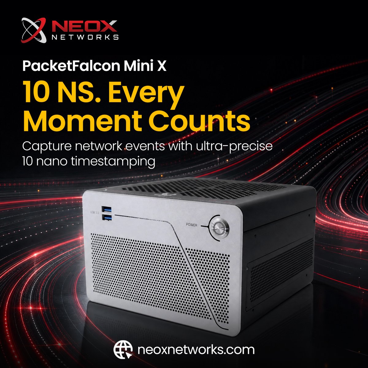neox_networks's tweet photo. When it's race against time β° whether it be #troubleshooting a #customer issue as a #SRE ποΈ , or #investigate a potential #breach at your #colo #site as a #SecOps π‘οΈ , look no further than convenient, portable, cost-effective #PacketFalconMiniX π¦
.
https://t.co/r7vvtNiPG8 https://t.co/xohioJzle3