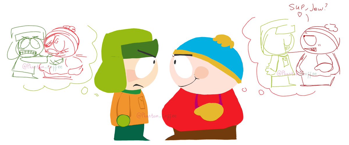 phantom_coffee's tweet photo. Been watching south park again lately 

#SouthPark #Kyman https://t.co/mGxs9kPmza
