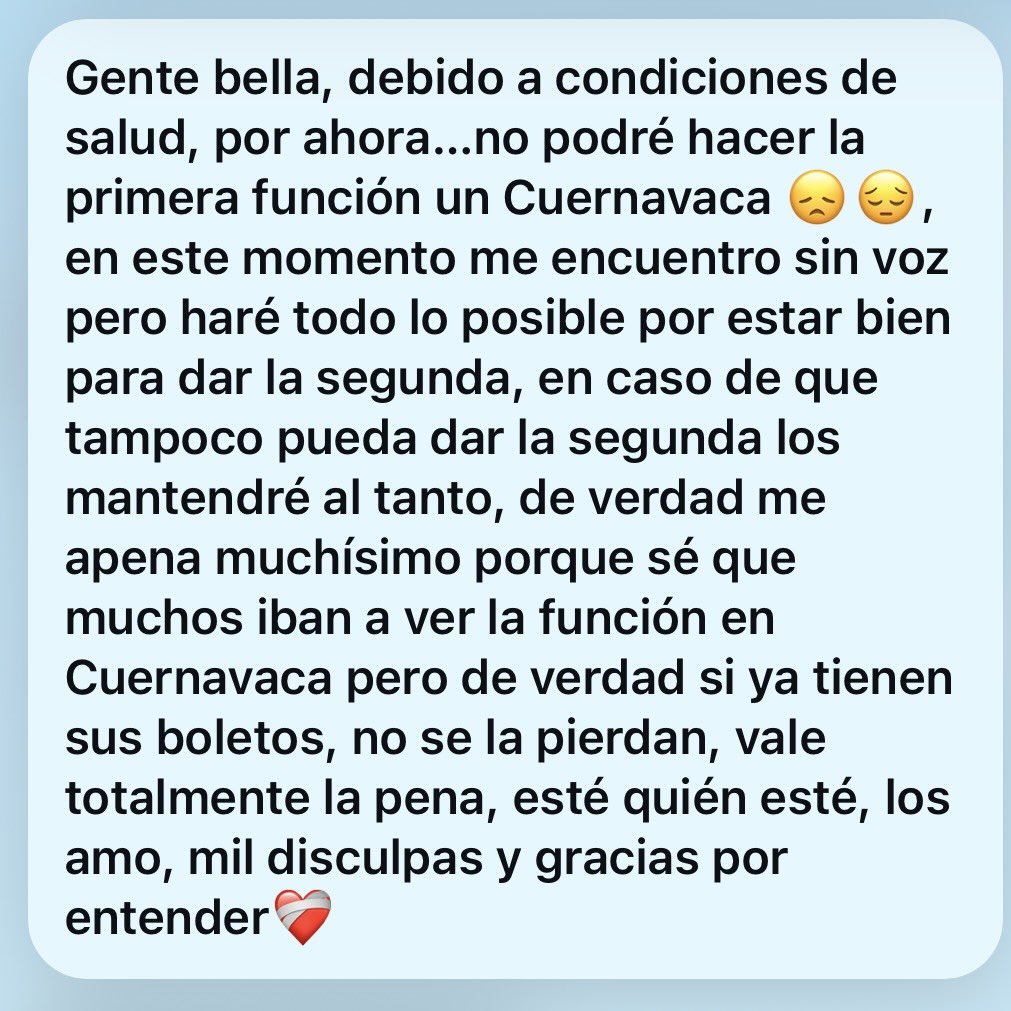 stmarlaras's tweet photo. Mar Lara (@MarLara_Oficial) vía canal de difusión. ‼️❤️

- Recupérate pronto, Mar. ✨💖 https://t.co/FPLe43Gv4s