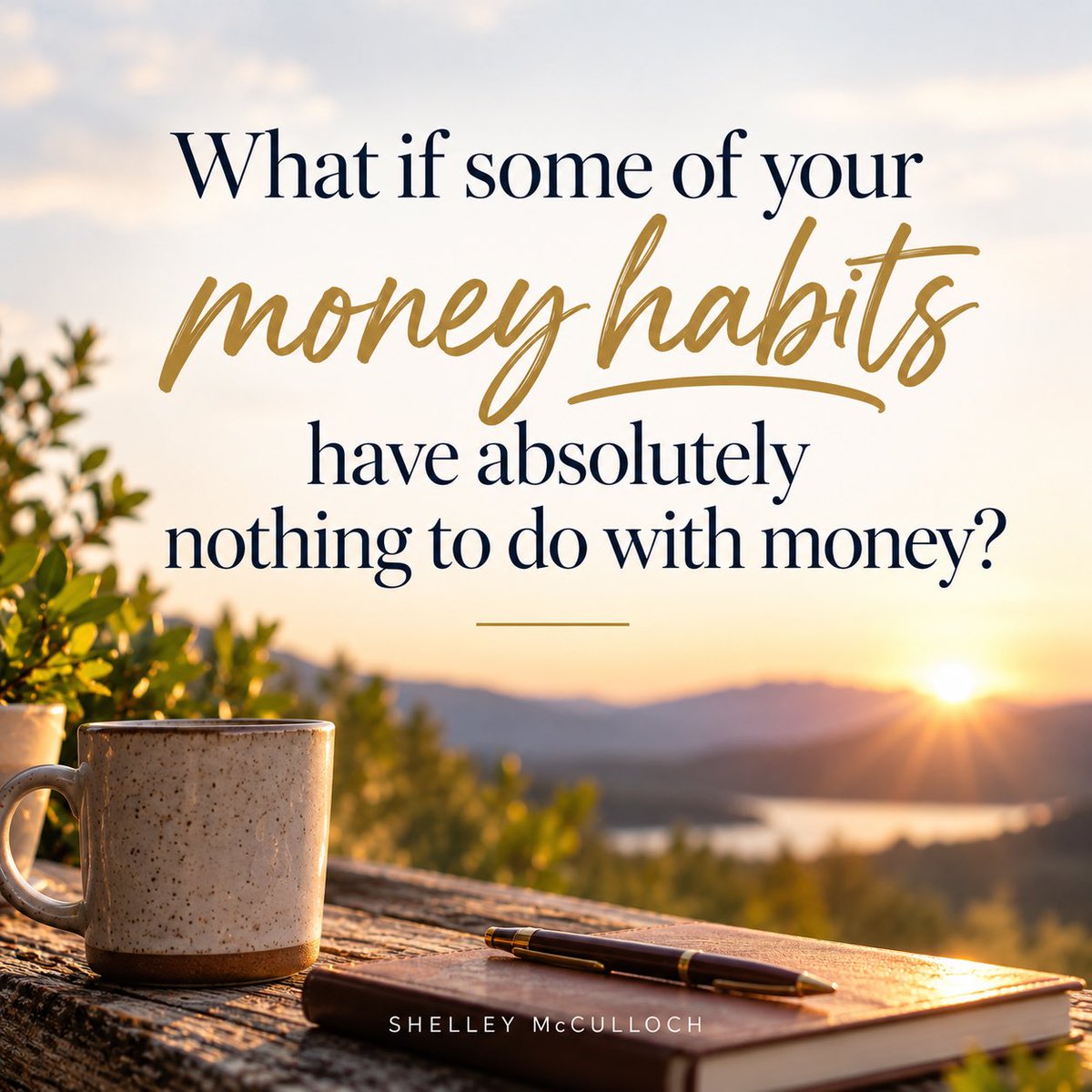 shelleyvm's tweet photo. What if some of your money habits have absolutely nothing to do with money?!?! 🤔 https://t.co/BGRWvKy2Q0