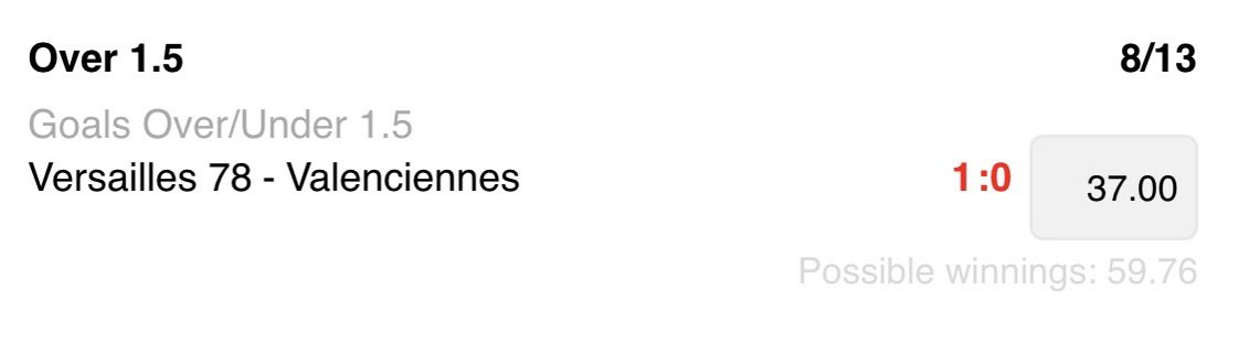 DailyDoubler's tweet photo. Bet two! 
France 🇫🇷 
£37 - £59.76

UPTO £25 FREE BET! 🔥
⭐️50% loss back 
⭐️instant withdrawals 
⭐️daily acca boosts 

https://t.co/h20qrKVXDs https://t.co/BMQaaJYi1P
