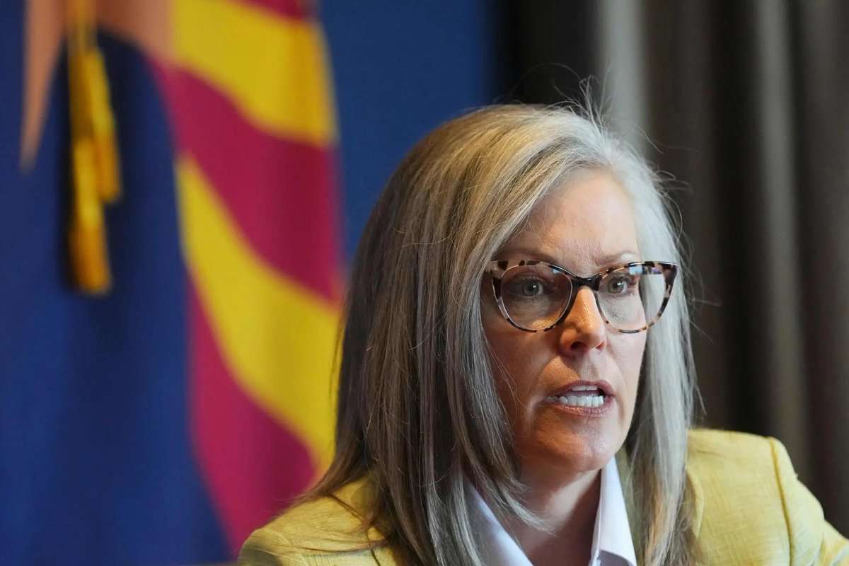 andybiggs4az's tweet photo. Katie Hobbs vetoed a bill that stopped Arizona cities from defunding their police departments. HB2221.

She vetoed a bill making it a crime to obstruct an officer during a lawful arrest. HB2811.

She vetoed a bill letting crime victims recover their legal fees when someone intentionally violates their rights. SB1326.

She vetoed a bill toughening sentences for assaulting a pregnant woman. HB2427.

Ask any officer in this state whether she has their back. Then look at the vetoes.