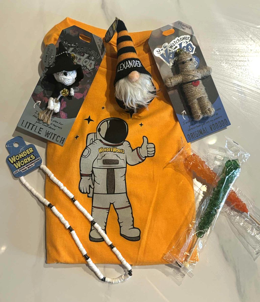 WonderWorksMB's tweet photo. Orange you pumped for Halloween? We sure are! 🎃 The Wonder Shop is stocked with eerie-sistible souvenirs this month. https://t.co/DrV4oliUDf