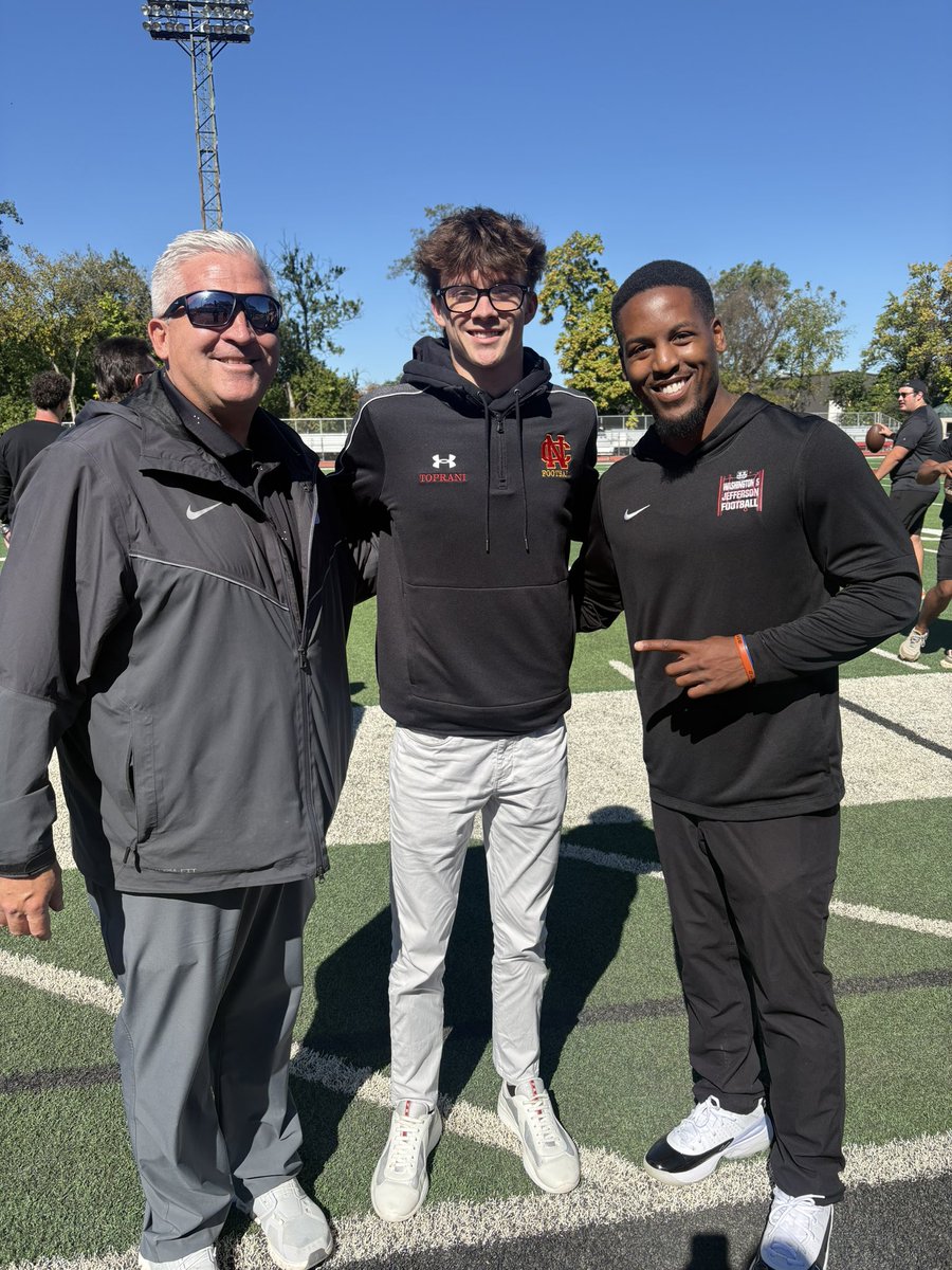 WillToprani's tweet photo. After an exciting Game Day visit and conversations with @AndrewCregan16 @CoachPhilBobich @CoachSwanson_ @CoachJohnstonWJ, I’m grateful to receive an offer to play for my HOMETOWN @WJFootball! #PrezPride #PrezFB @NCtrojansFB @CoachRiz_NCHS
@412PassAcademy @TribLiveHSSN @BESportsTeam @KDKARadio @PA_TodaySports @WPIAL_Insider @TheWPIALEdition @PRZVicCastillo
@PrepRedzonePA @PA_TodaySports @wpialsportsnews @mrpafootball
@westpasports @PaFootballNews @PAPrepVarsity @PAELITE7V7 @7Twice
@210ths