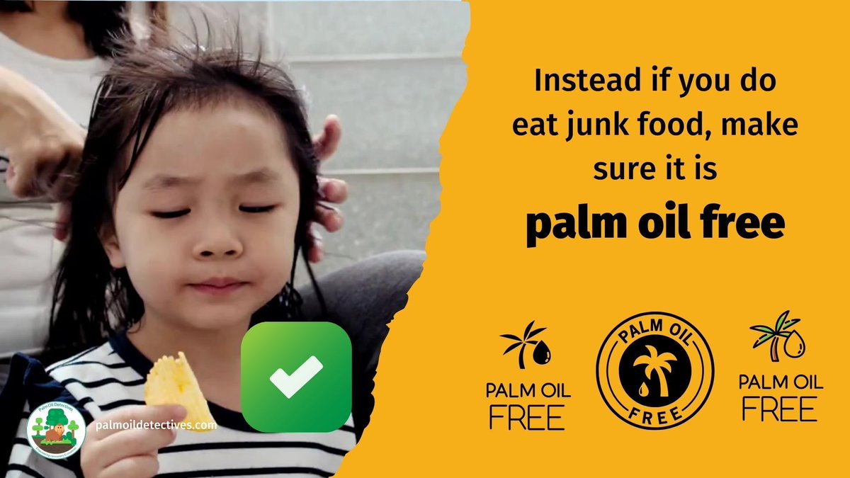PalmOilDetect's tweet photo. The biggest lie you were never told: “Sustainable” #RSPO #PalmOil stops #deforestation. It doesn’t! So avoid #snacks by #Mars #Kelloggs #Nestle all the big brands. Instead buy #PalmOilFree snack #food. Learn more 🌴🩸🤯🧐⛔️ #BoycottPalmOil https://t.co/3hiTVGfbN3 https://t.co/MkfiXZPk5n