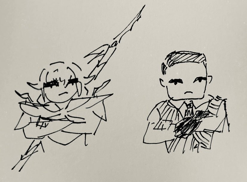 pixlgrayedout's tweet photo. i think estinien and meursault would be best buds in being silent together https://t.co/F9VayK5DZ9