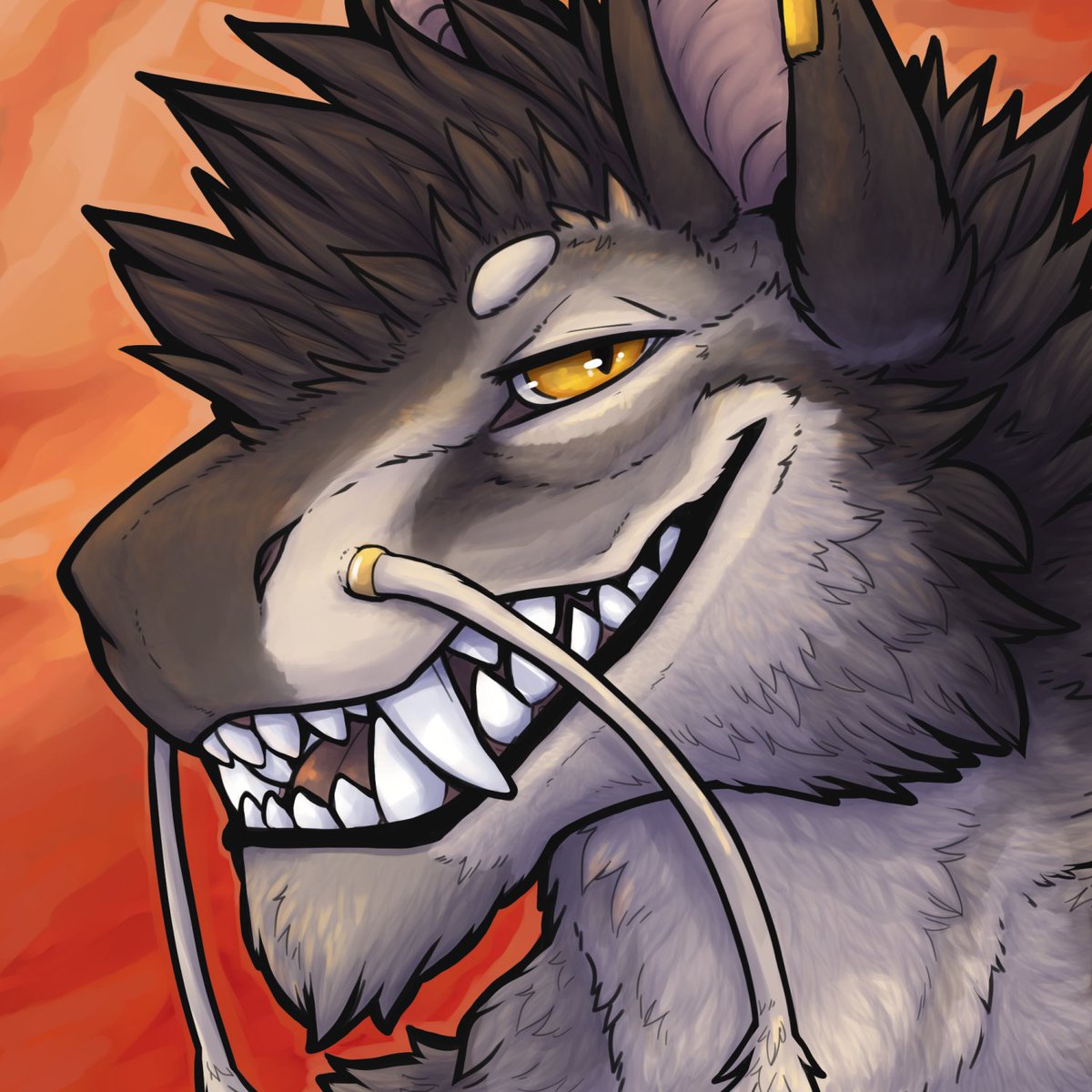Growlbeast's tweet photo. Art for Toval of his awesome drake OC!

I loved getting a chance to revisit drawing this species after so many years! https://t.co/SMwwSK29nD