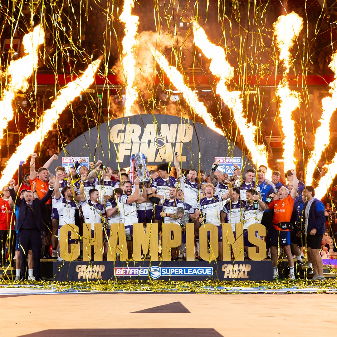 OfficialEllgren's tweet photo. 𝐂𝐇𝐀𝐌𝐏𝐈𝐎𝐍𝐒! 🏆

A huge congratulations to our partners, @WTrinityRL, on lifting the Super League Grand Final trophy.

A season of hard work, resilience and belief has delivered the ultimate reward.

Ellgren - Where The Game Begins and champions are made. https://t.co/JLdKNz7tEt
