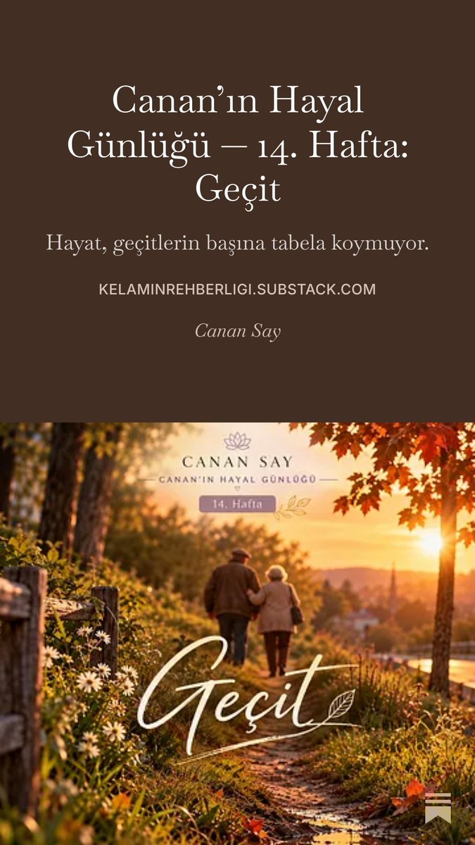 A_dan_Z_yeDanis's tweet photo. Bazı anların hayatımızdaki yerini yaşarken bilmiyoruz.
Yaşıyor, geçiyoruz.
Adı sonra geliyor.
#CananınHayalGünlüğü 14. Hafta: #Geçit
Hayat, geçitlerin başına tabela koymuyor.
@nevbaharreyhan
#HayatınSessizÖğretmenleri
#Farkındalık
#İnsanVeHayat
#CananSay
https://t.co/wDqtKdoIOC https://t.co/i40EZRxGgX