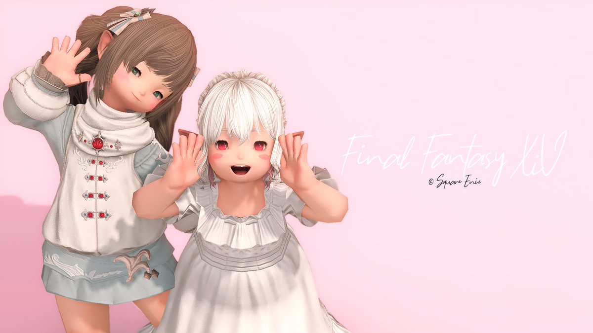 L0ve1yChan's tweet photo. おはようっぴ！
目指せ7絶ﾌﾝﾌﾝｯ‼︎‼︎🤭
©︎ 𝑆𝑄𝑈𝐴𝑅𝐸 𝐸𝑁𝐼𝑋
#おはララ　#ララフェル
#FF14 #FF14 https://t.co/VoOk0A8bVa