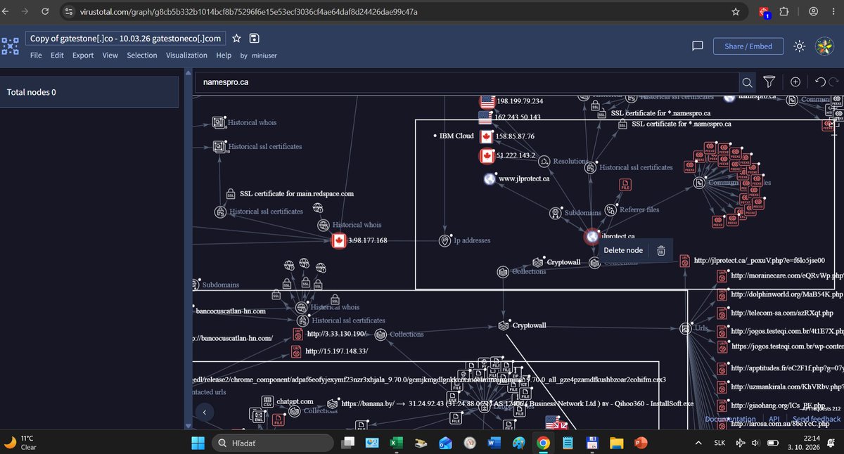 userlolxxl's tweet photo. @UCPGoA23 @YourAlberta @medsci_yb3r @TeamNAIT @LevelBlueCyber @virustotal @TELUS @Rogers @Bell @FreedomMobile did a minor update "Copy of gatestone[.]co - 10.03.26 gatestoneco[.]com"https://t.co/0ncZ47pRfq @skocherhan as we discussed how can be reserved IP employed in malware transitions - read collection by "casmic6022" 👇https://t.co/OxNDO4wrkr &amp; "Localghost" https://t.co/3teNFk1kQT https://t.co/jbIF397eQX