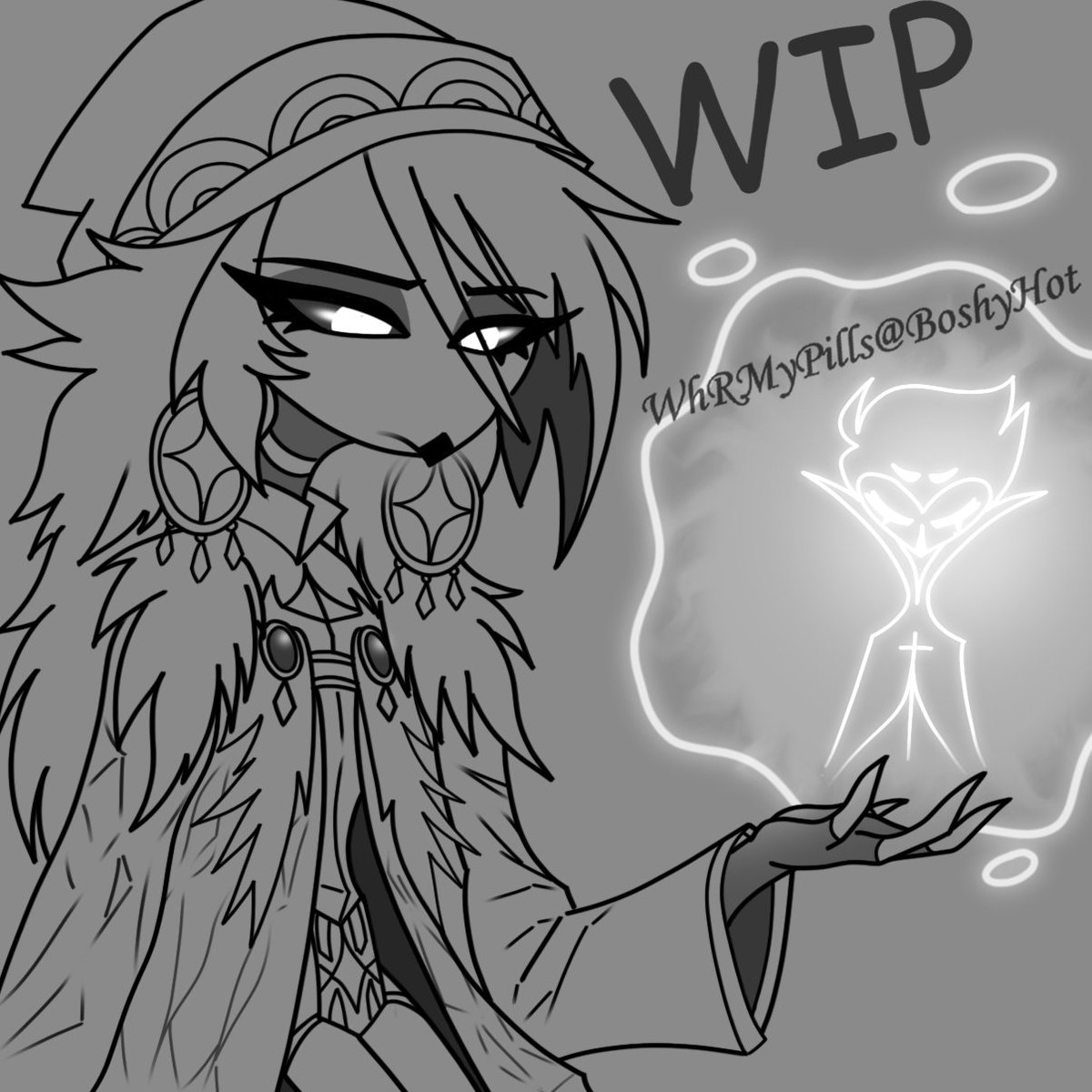 BoshyHot's tweet photo. (WIP) I feel like this is going to take forever hnstly 😅. In the meantime, enjoy my comic with Via (other parts in quotes) ☺️ #HelluvaBoss #Octavia https://t.co/TcDMTRV7Y6