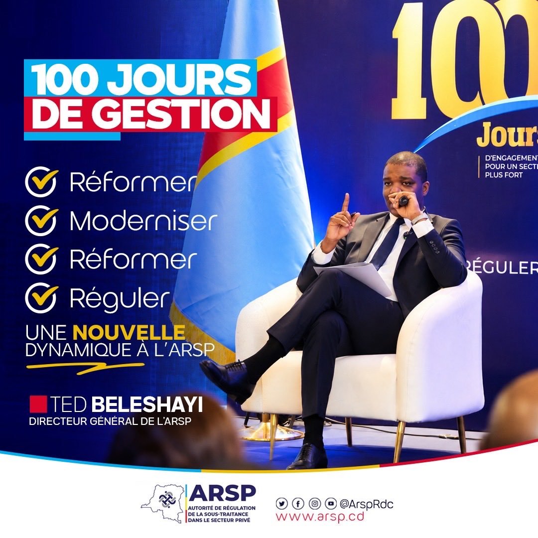 moke74504's tweet photo. đšđ© ARSP | 100 JOURS DE GESTION
RĂ©former, moderniser, rĂ©guler : une nouvelle dynamique Ă lâARSP
DG @juantedbelkas @ArspRdc
Jemima etele đŠ
#réforme #moderniser #paobc11 #teenageers #rdc https://t.co/asetthbFZC