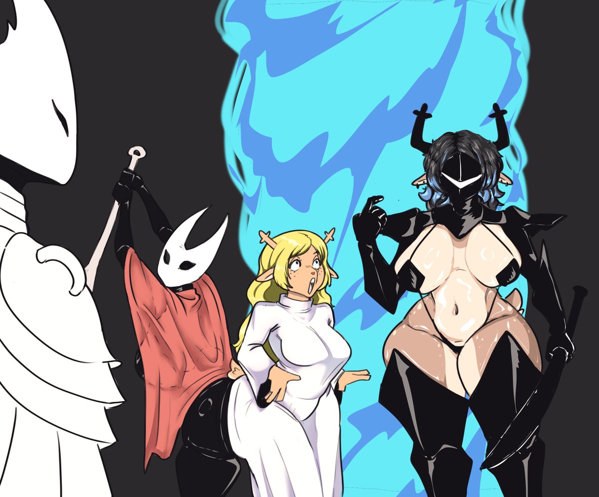 thekoi_joy's tweet photo. #deltarunefanart x #hollowknight #silksong https://t.co/QaVrb0HNjU