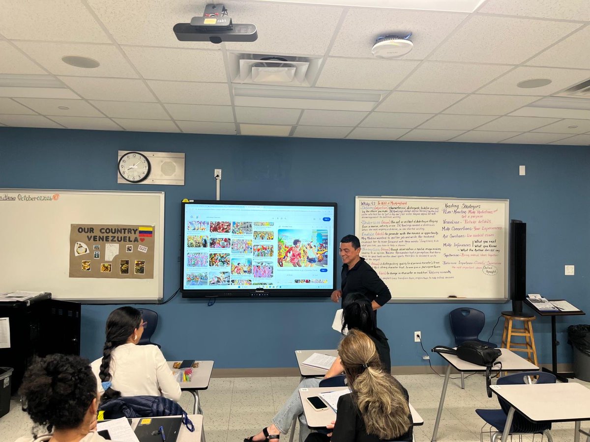 palmettoadult's tweet photo. 🌎✨ Celebrating Hispanic Heritage Month at Miami Palmetto Adult! Our students shared presentations highlighting Hispanic cultures, traditions, history, and contributions. We’re proud of their hard work, creativity, and enthusiasm!
@MDCPS @MiamiSupt
#MDCPS https://t.co/DYFoKF5RDE