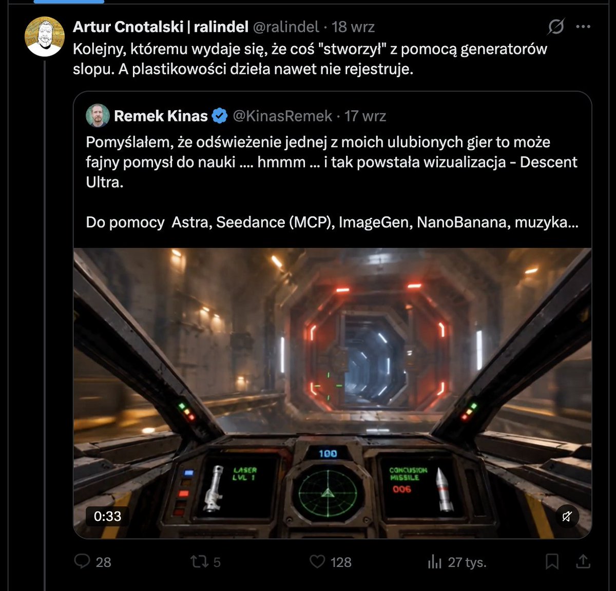Belicariusz's tweet photo. Ktoś traktuje tego całego Cnotalskiego na poważnie? Nie dość, że buc to jeszcze idiota. https://t.co/ca6XhWhsDN