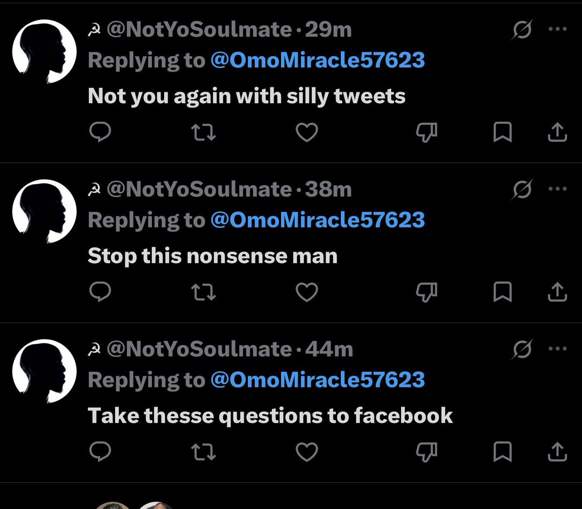OmoMiracle57623's tweet photo. Why are you so pained? Nobody is forcing you to read my tweets. You can simply block me and move on. https://t.co/cGKq0VEKE4