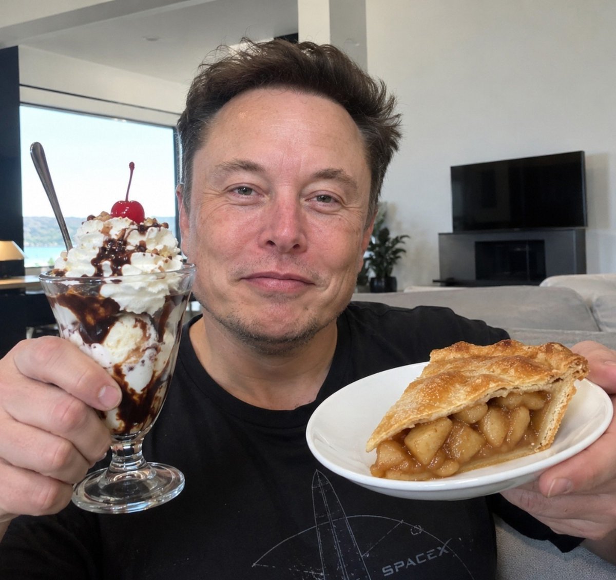 MrReevei's tweet photo. What sounds better for dessert?

A) Ice cream sundae
B) Apple pie https://t.co/CgjdVpC8p8