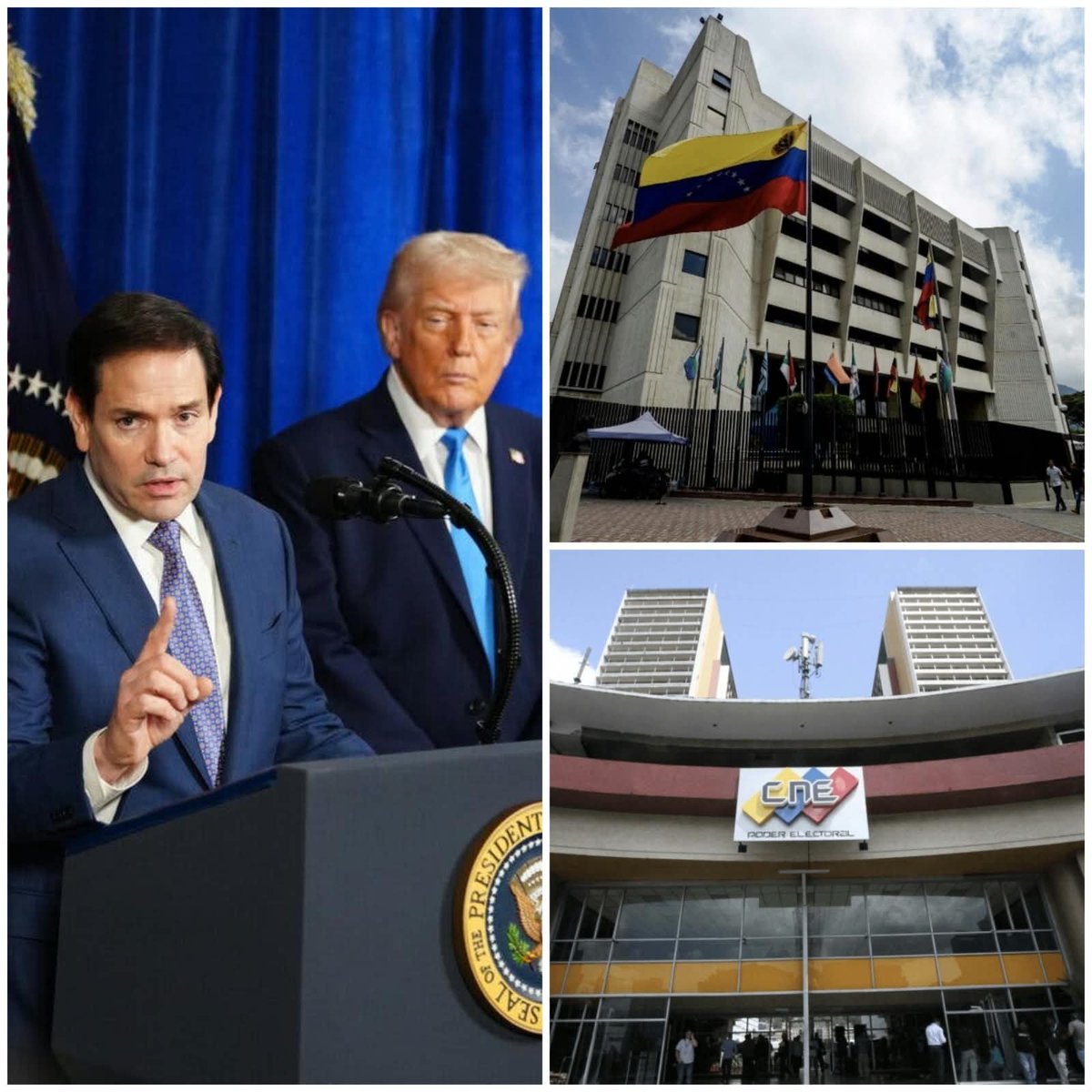 maibortpetit's tweet photo. 🇻🇪 LA TRANSICIÓN VENEZOLANA ES INEVITABLE

Un Tribunal Supremo de Justicia consensuado, igual que un Consejo Nacional Electoral, y con el acompañamiento de la comunidad internacional, incluyendo a los Estados Unidos. ¿Quién puede evitar que los venezolanos expresen el rechazo que le tienen al chavismo?

¿ cómo se niegan a entregar el poder? 

Los venezolanos no se pueden dejar llevar por la propaganda del régimen. Ese discurso está dirigido a intentar conservar a sus pocos seguidores: “aquí sigue la revolución, la transición es entre nosotros mismos”.

Al final, la cúpula está negociando por ellos y por su futuro personal. Pero el destino de quienes están sancionados o son buscados y no están negociando en estos momentos es incierto.

También es incierto el futuro de aquellos que saben que el chavismo ya no tiene apoyo popular y, aun así, siguen el juego de la cúpula sin respaldar una salida democrática.