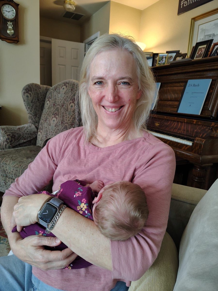 pwharris's tweet photo. I'm in LOVE!
Grandchild number 3 and she is a cutie.
I'm not getting to hold near enough cuz hubby has been sick and we don't want to infect anyone. Come on hubs! Get better ;)
#MathIsFigureOutAble #MathChat #MTBoS #ITeachMath #MathEd https://t.co/oa54kBYgmU