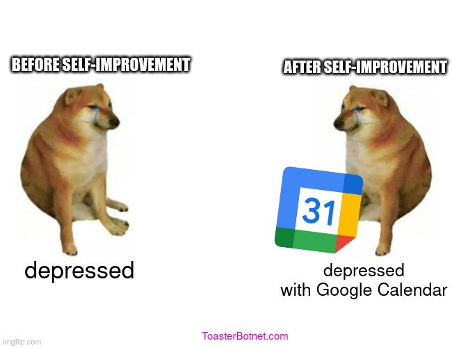 deathmwauthzyx's tweet photo. Self-improvement #meme #memes #selfimprovement #calendar #organise https://t.co/OcQAKZErZt