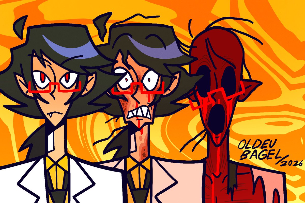 oldeubagel's tweet photo. Goretober day 3🩸☢️
#originalcharacter https://t.co/6ZHtLPMk9G