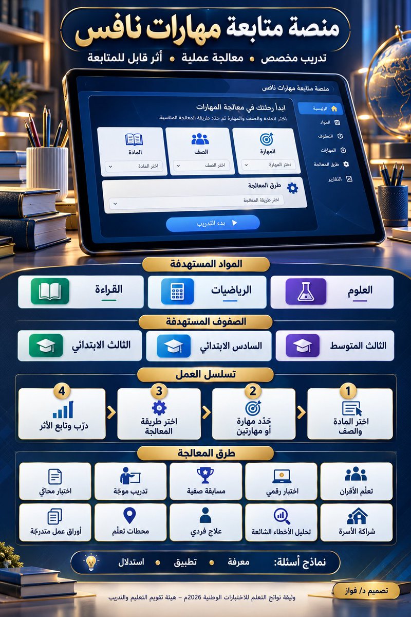 FreeEduPlatform's tweet photo. منصة رقمية  فخمة   لمعلمي المواد المستهدفة لمتابعة مهارات نافس
https://t.co/8gA80VyJlY

شرح  لها https://t.co/OznnaisuK6