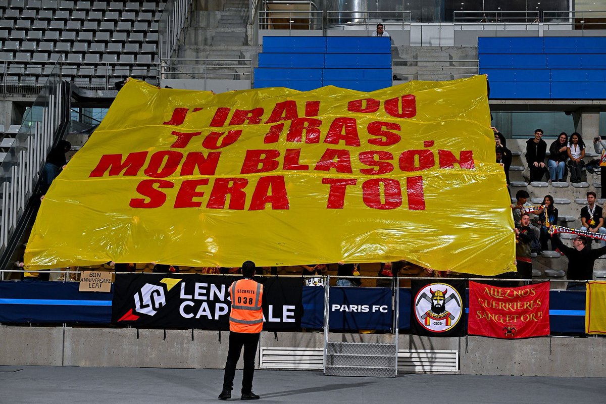 mentalite_lens's tweet photo. Paris FC Féminin - RC Lens Féminin. 03/10/2026. Lens Capitale. 

#rclens #parisfc https://t.co/N8Ot2hzga5