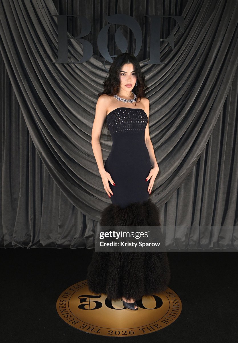 KeniaOsReport's tweet photo. Kenia Os en el evento de BOF en la Paris Fashion Week. https://t.co/ObDnd8Aows