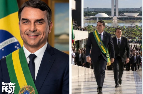 EliseWilshaw's tweet photo. -Em seu ultimo ato de Campanha hoje dia 03/out - Flávio Bolsonaro afirmou que pretende subir a rampa do Palácio do Planalto acompanhado do pai, o ex-presidente Jair Bolsonaro, caso seja eleito presidente da República. 
-Em Governador Valadares, no dia 24 de setembro, Flávio reiterou o desejo de ter o pai ao lado na própria posse. Em outro compromisso, em Teófilo Otoni, declarou que espera receber de Jair Bolsonaro a faixa presidencial em janeiro de 2027.

O BRASIL VAI VENCER 
AGORA É FLÁVIO BOLSONARO 22