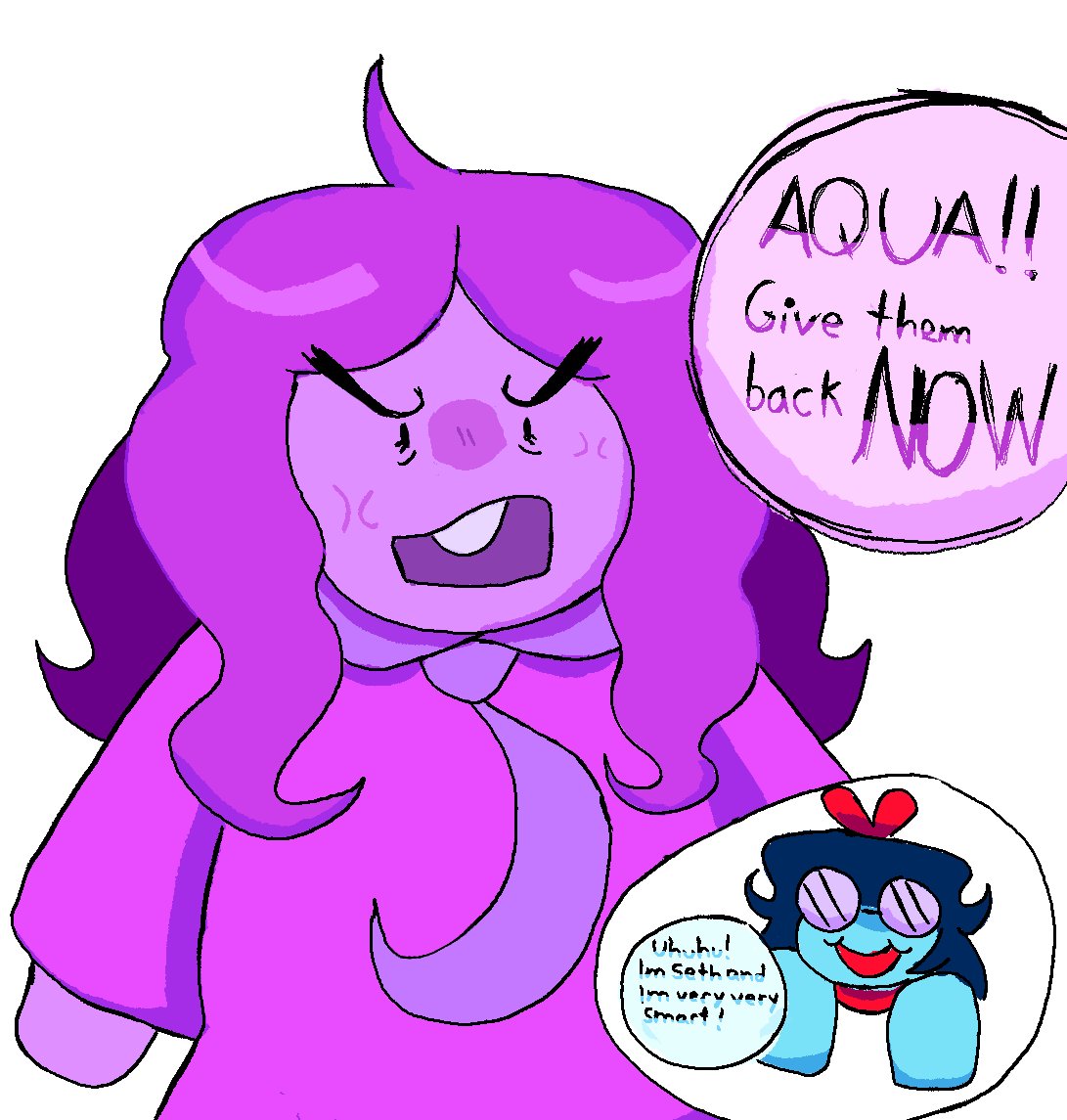 dervslkk's tweet photo. Day 3
#sethtober #deltarune #seth https://t.co/tCKuiU6np2