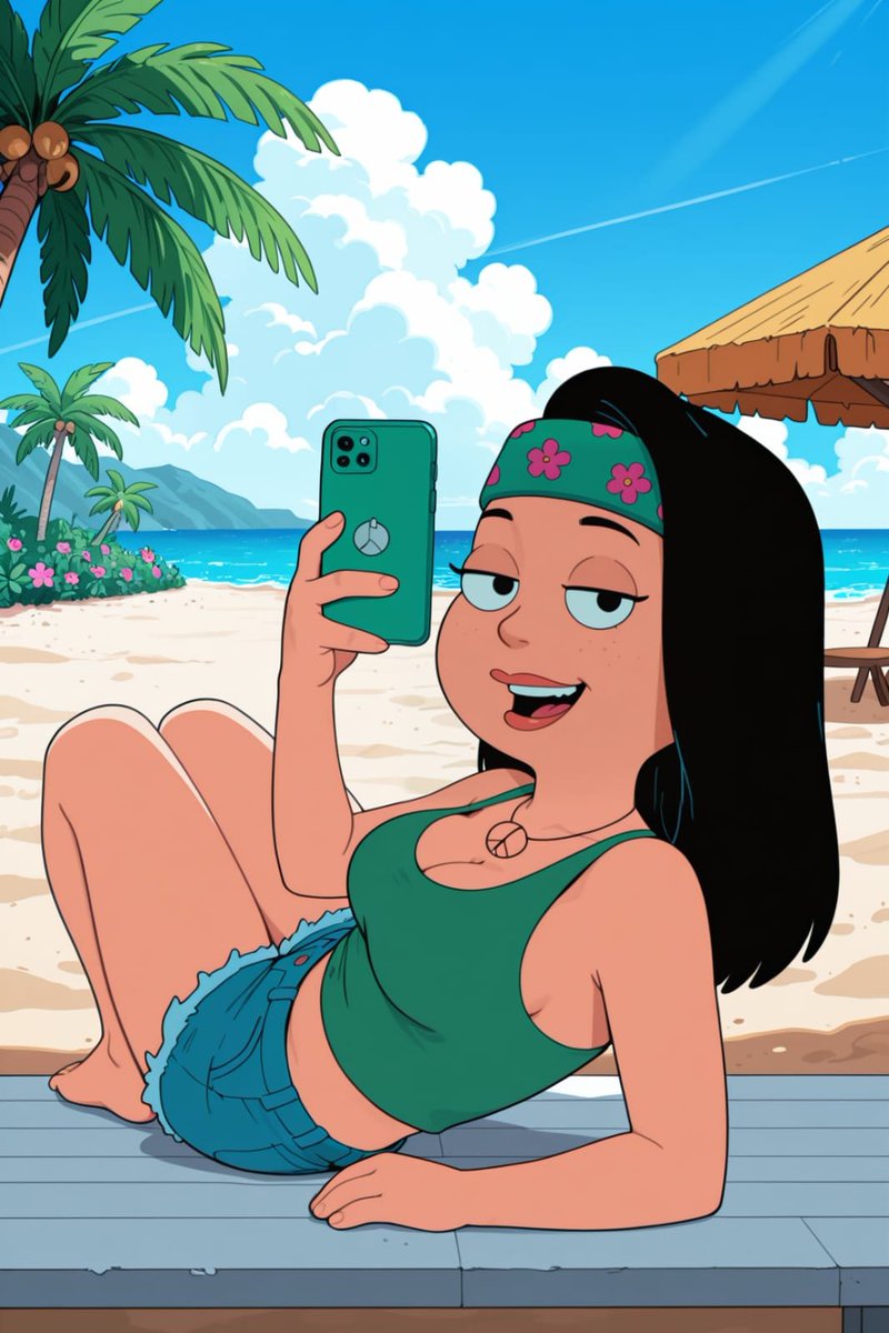 FantasyFrameAI's tweet photo. Hayley Smith (American Dad!) SFW https://t.co/GnR3Bqcysc
