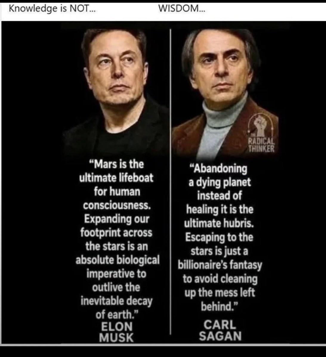YourAnonNews's tweet photo. Knowledge is not wisdom. https://t.co/pdoXDVId2j