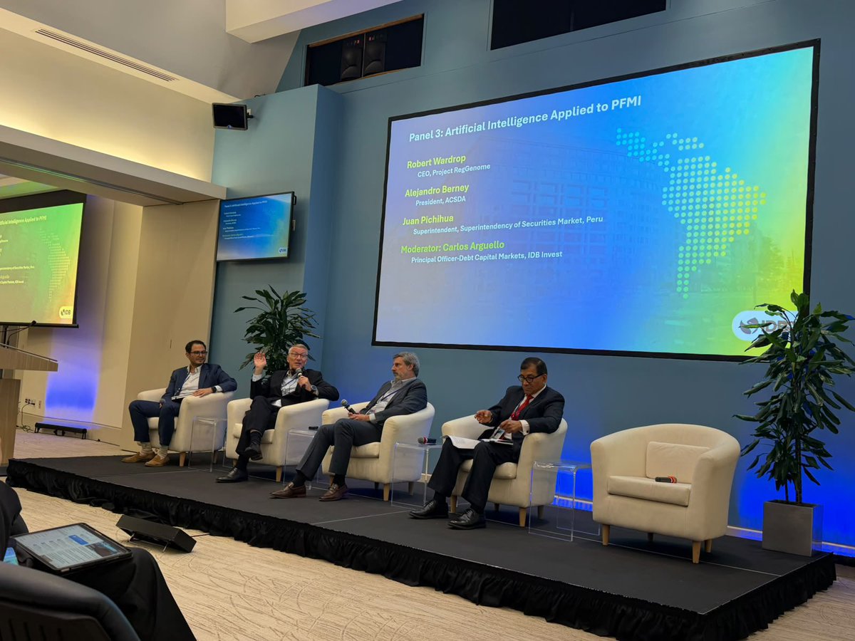 cnbshonduras's tweet photo. 🇭🇳 La #CNBS participó en el BankLAC & CapiLAC 2026 del BID en Washington, D. C.
La Superintendente María Betsabé Franco compartió los avances de Honduras en la nueva Ley de Mercado de Valores, incluyendo acceso al financiamiento para PYMES y regulación de activos tokenizados. https://t.co/PLGZppLEGz