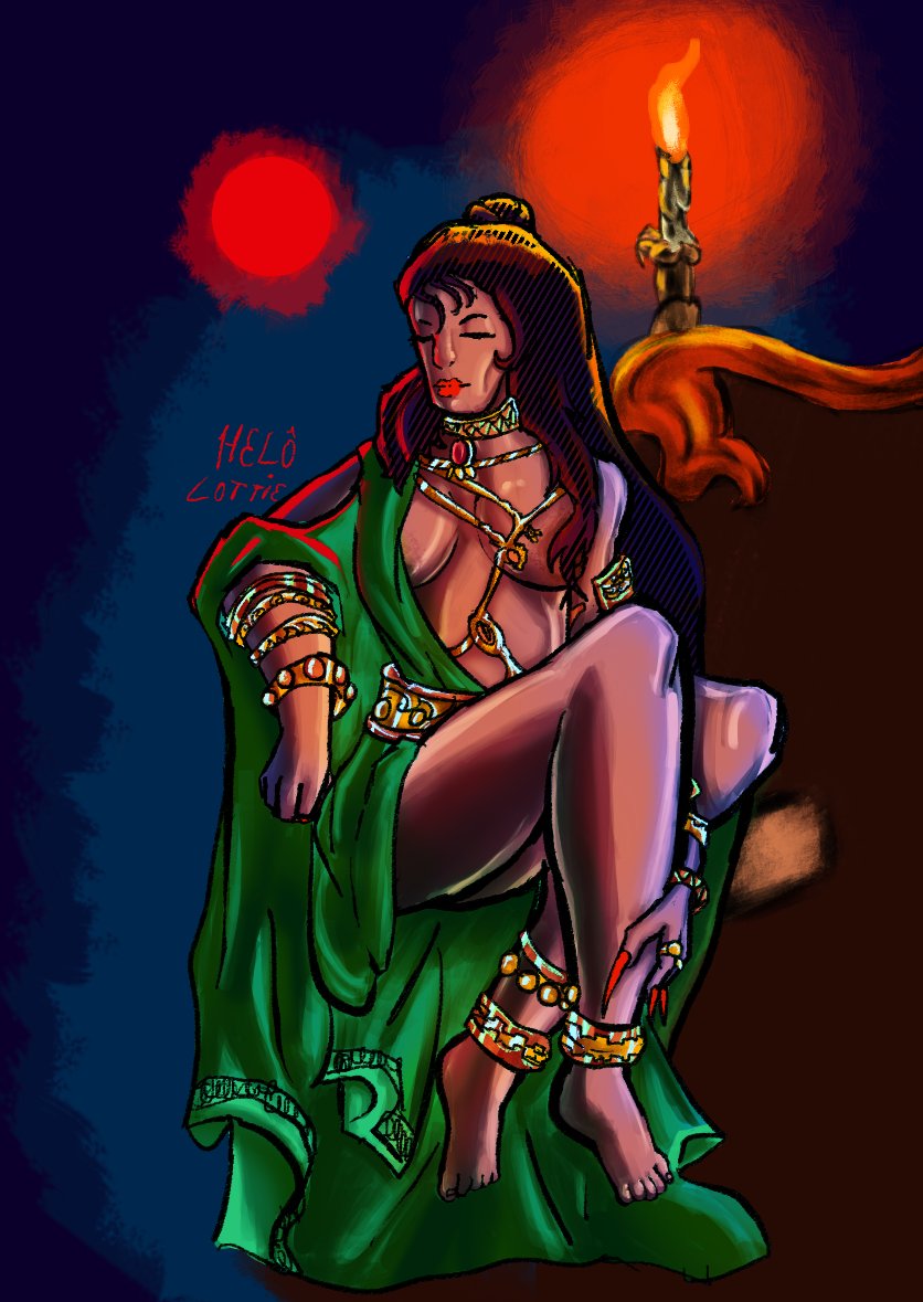 Lottisartgl's tweet photo. Bruxa
#Circe #wonderwomantwt #art https://t.co/QDl00uyYmZ