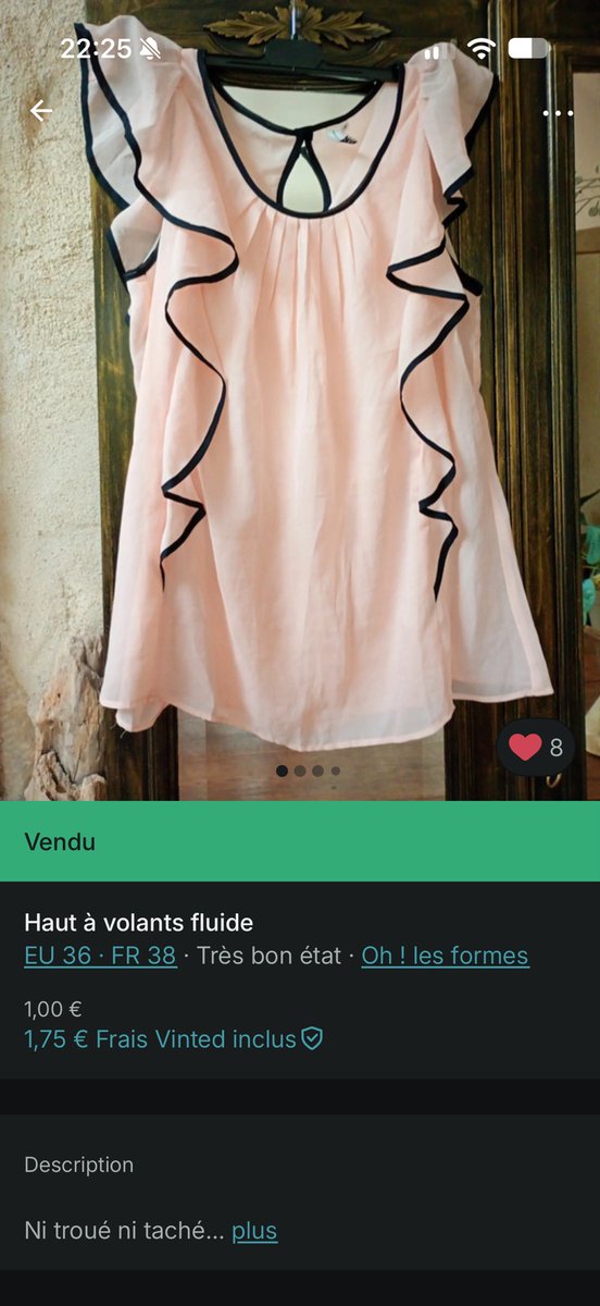 ttealor's tweet photo. Regardez mes petites trouvailles vinted https://t.co/j9nTRZBgE0