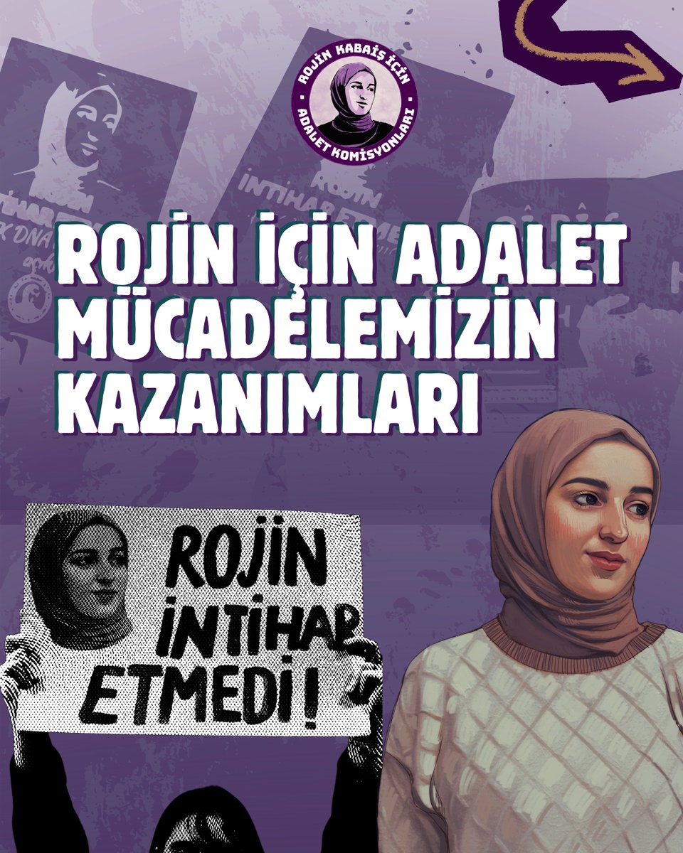 RojineAdalett's tweet photo. Rojin için yürüttüğümüz adalet mücadelesi sonucunda Rojin'in katledildiğini kanıtladık, saklanan delilleri açığa çıkardık. 

Biz kadınlar mücadelemizle katilleri yargılatmak, gerçek adaleti sağlamak için ısrarlıyız.

ŞÜPHE YOK, DELİL VAR, KATİLLERİ AÇIKLA!
#RojiniçinAdalet https://t.co/hWi71LG3l0
