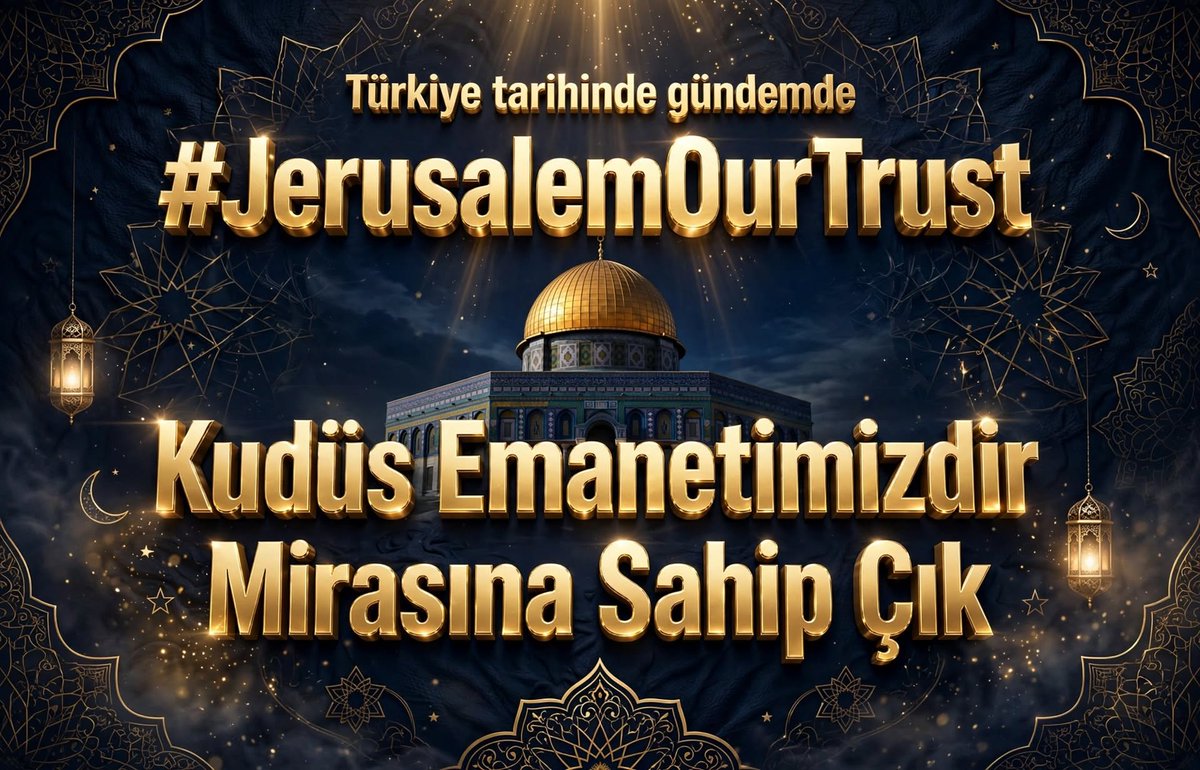 Ferdi_Karabasan's tweet photo. 3 etiketimiz ile birlikte gündemdeyiz 

Destek veren bütün dostlara teşekkür ediyoruz.

"Mirasına Sahip Çık"
#JerusalemOurTrust
(Kudüs Emanetimizdir) https://t.co/BoMFoKfKOp