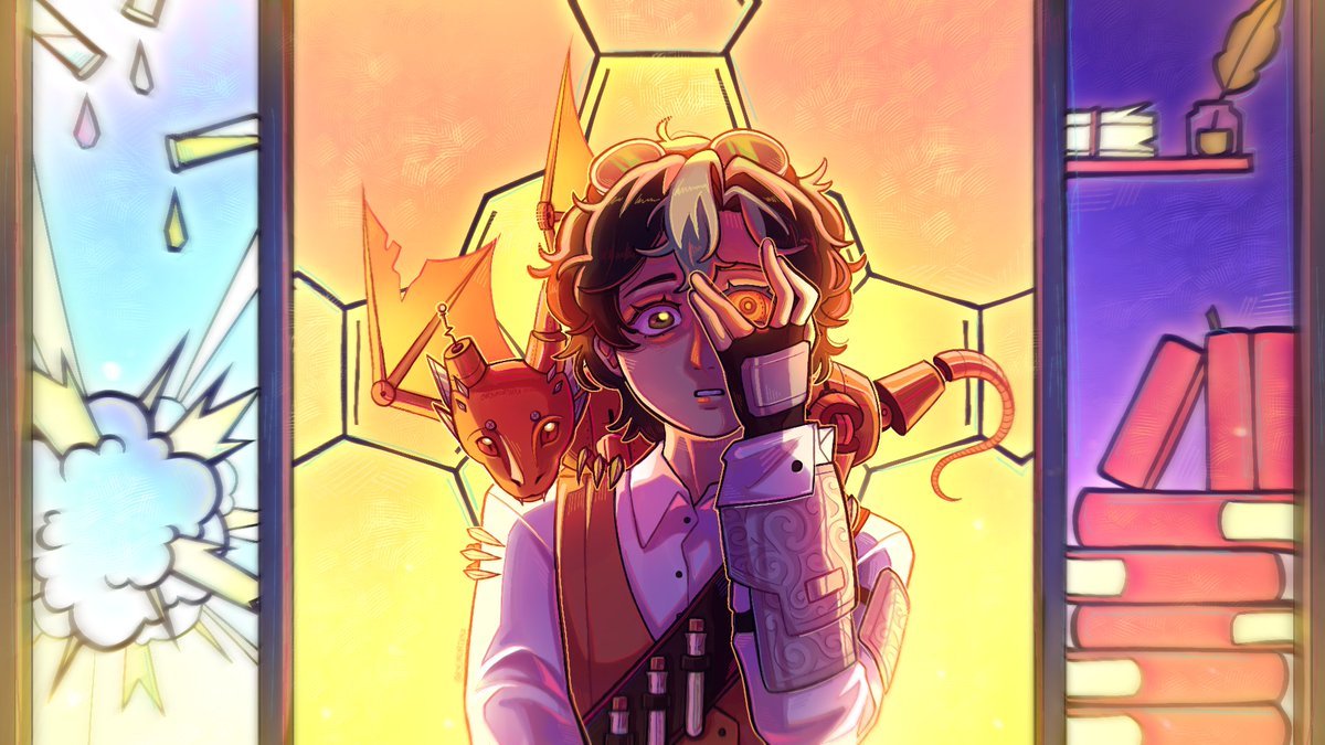 starryskyspectr's tweet photo. I drew tf!Legundo for this collab <3

#legundofanart #legundocollab https://t.co/KCR4VIGGco