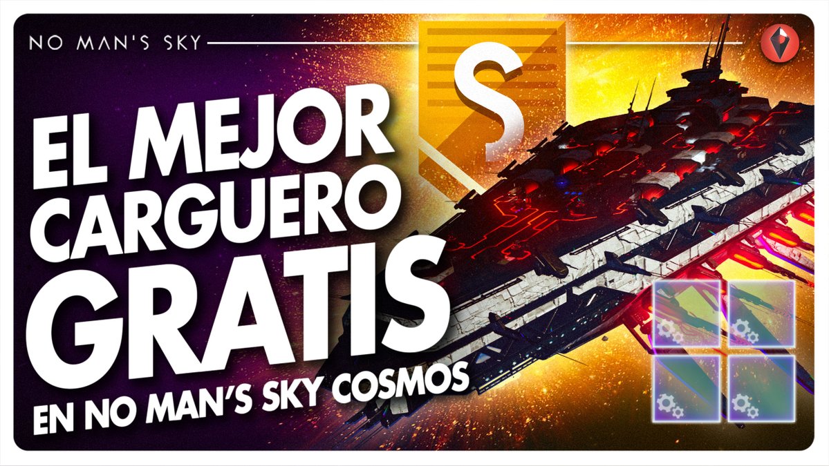 oskar1up's tweet photo. 🔥El mejor carguero de No Man's Sky ahora es mas facil de conseguir que nunca. 

🗺️Ya tenéis la guía actualizada para haceros con esta bestia con info vital sobre los cargueros y todo lo necesario para haceros con el mejor.

🔴Ya en el canal! ➡️Link en el perfil! https://t.co/iiD5CEPuvi