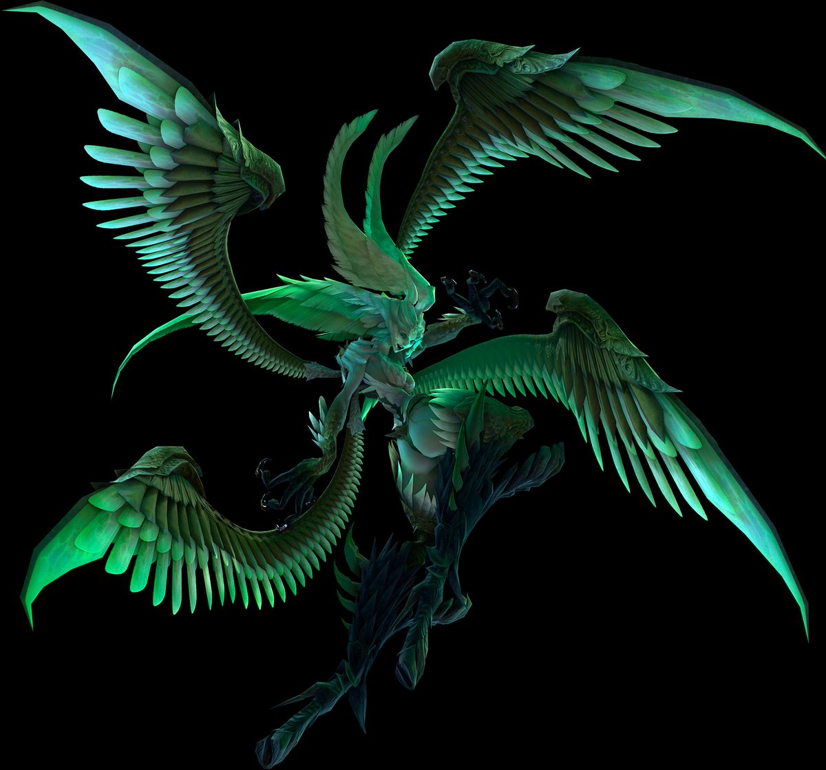 Sundown_Ageha's tweet photo. So I understand how Titan and Ifrit are idealized forms of their tribes. Does that mean that Garuda is the Ixali's deep-seated need to be a crazy murder harpy with a fat ass? https://t.co/ytOuBBOnm7