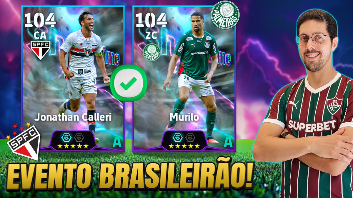 lemefcstreaming's tweet photo. EVENTO do BRASILEIRÃO no eFOOTBALL 2027! (AO VIVO) https://t.co/dsAH5YDUc9 via @YouTube 

#efootball https://t.co/l4LTh4LppV