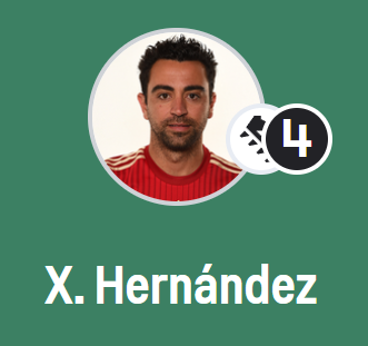 AlberttFCB's tweet photo. No, Xavi solo pudo hacer 4 asistencias, pero era un rival menor. https://t.co/rgM09eFxZR