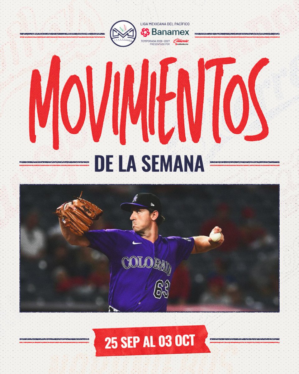 LMPBanamex's tweet photo. Siguen activos🗣️

A sólo 10 días de la temporada, nuestros equipos continúan moviendo piezas en sus rosters✍🏻

#LMPBanamex⚾️ https://t.co/N8ZYsn5U9r