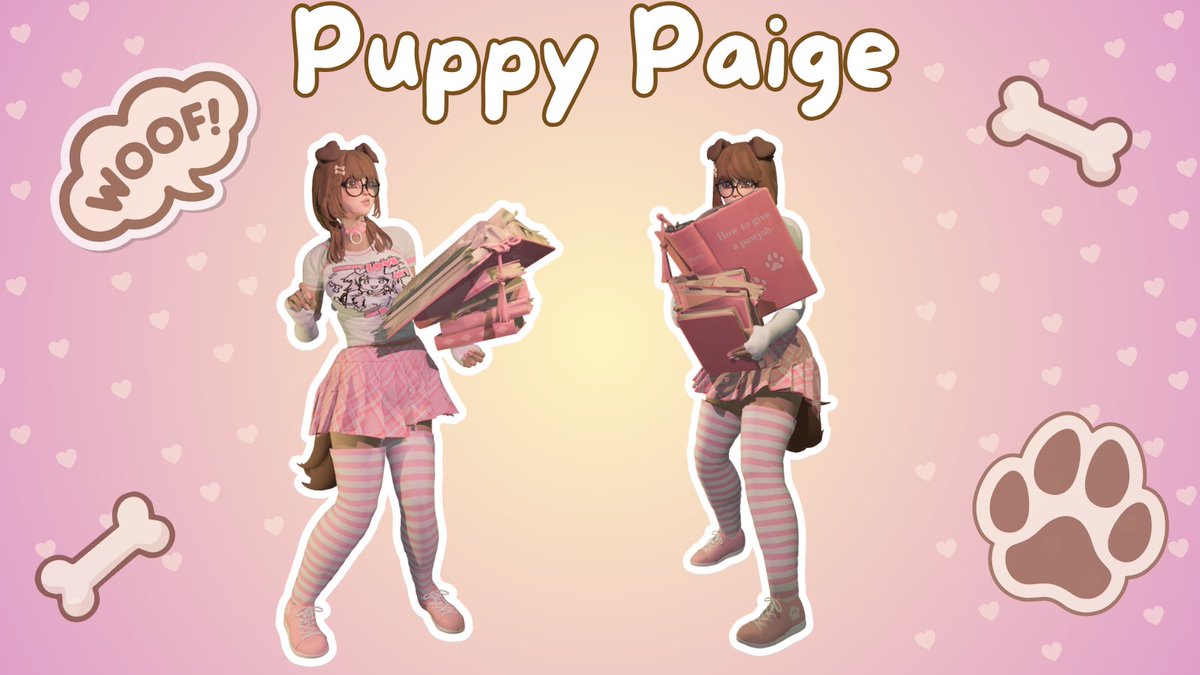 asteriaow's tweet photo. puppy paige out now! https://t.co/hOzVwMCgfZ