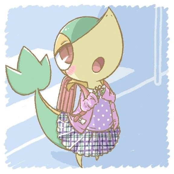 acervo_snivy's tweet photo. Muito fofa, não tem como https://t.co/zOKILxopNj