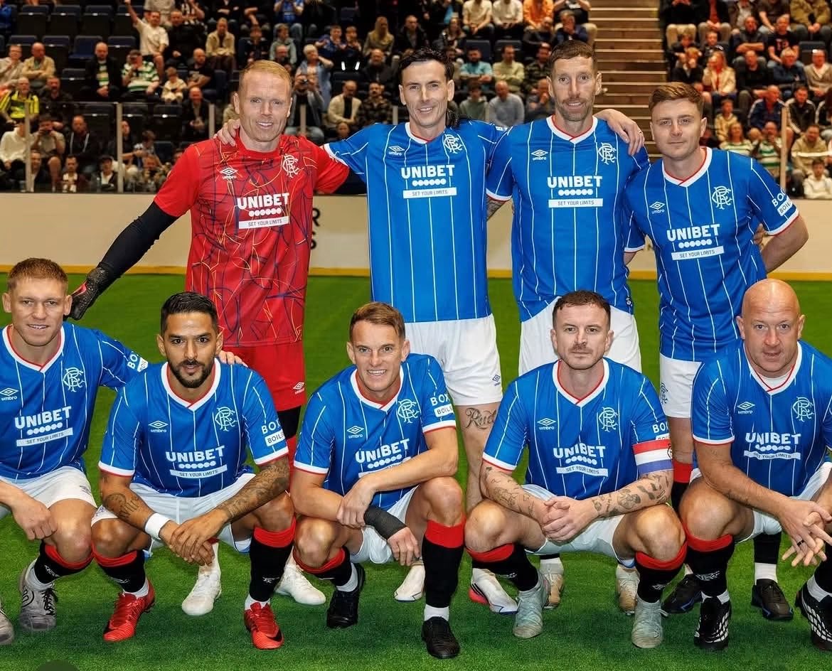 Thebull31's tweet photo. Not a bad team. 
#rangers#RFC https://t.co/QqW2ovQ1hN
