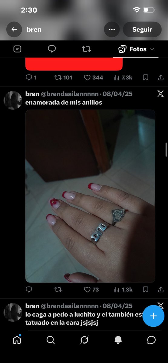 nethhexsz's tweet photo. JAJAJAJA, gorda si vas al tener otra cuenta al menos ocúltala bien, mira las manos de cerda @ailennpp https://t.co/sqxNpWblmS