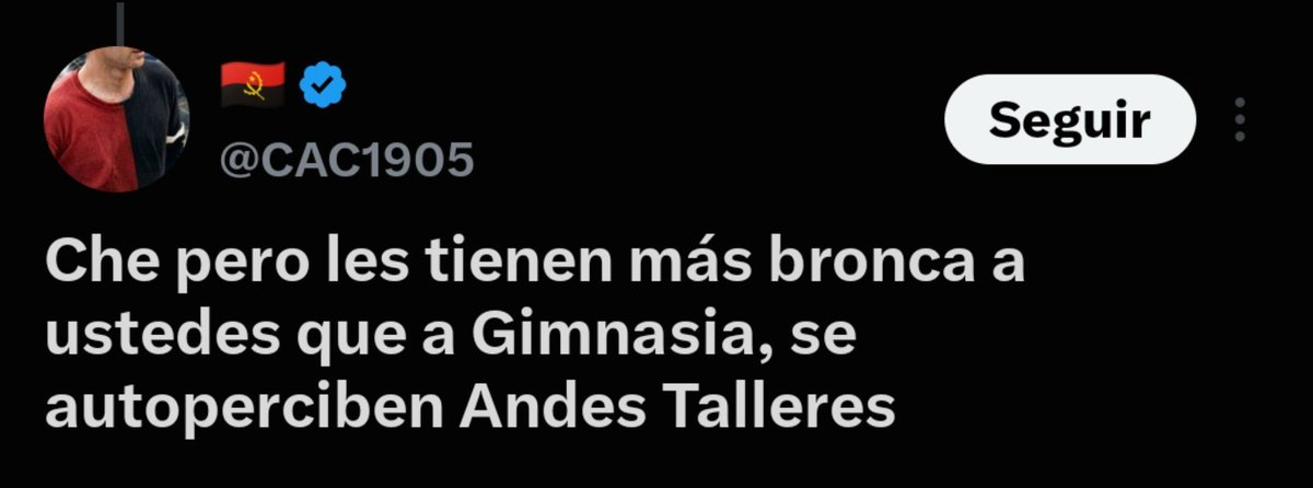 Infotomba's tweet photo. Cómo dice el amigo de colon. Se autoperciben Andes Talleres https://t.co/FNEPs369A6
